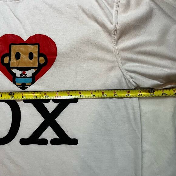 Box Boys‎ graphic t-shirt Sz XL - I Heart Box - Music Festival NYC Underground - Picture 6 of 7